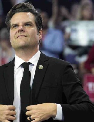 Trump's Choice of Matt Gaetz to Lead Justice